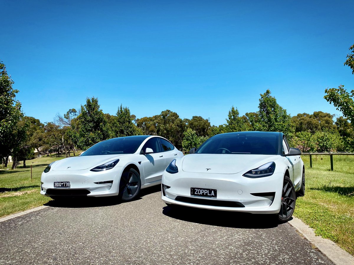 MelbTeslaMatt's tweet image. Little drive day with @zoppla #tesla #model3 #model3au