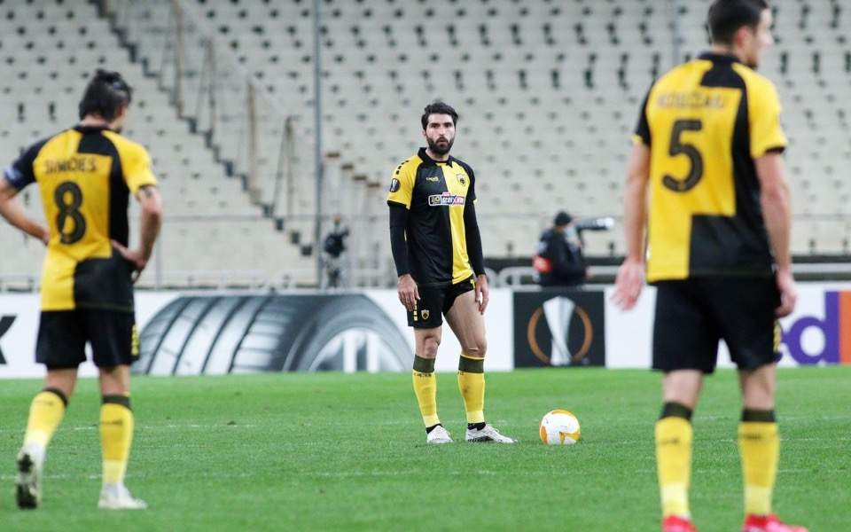 Ten-man AEK crumbles, PAOK suffers PSV comeback https://t.co/DSs77ttgJd https://t.co/hCwgDRB65d