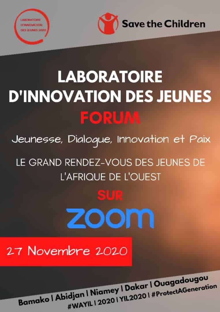 SaveChildrenNE's tweet photo. Save the date. suivez le lien ci-dessous pour enregistrer et prendre par au forum virtuel sur "Jeunesse, Innovation, Dialogue & Paix" du Laboratoire des Jeunes Talents de l'Afrique de l'Ouest #WAYIL2020.
https://t.co/Yk5TZ4nwsz https://t.co/mo3gGOtA11