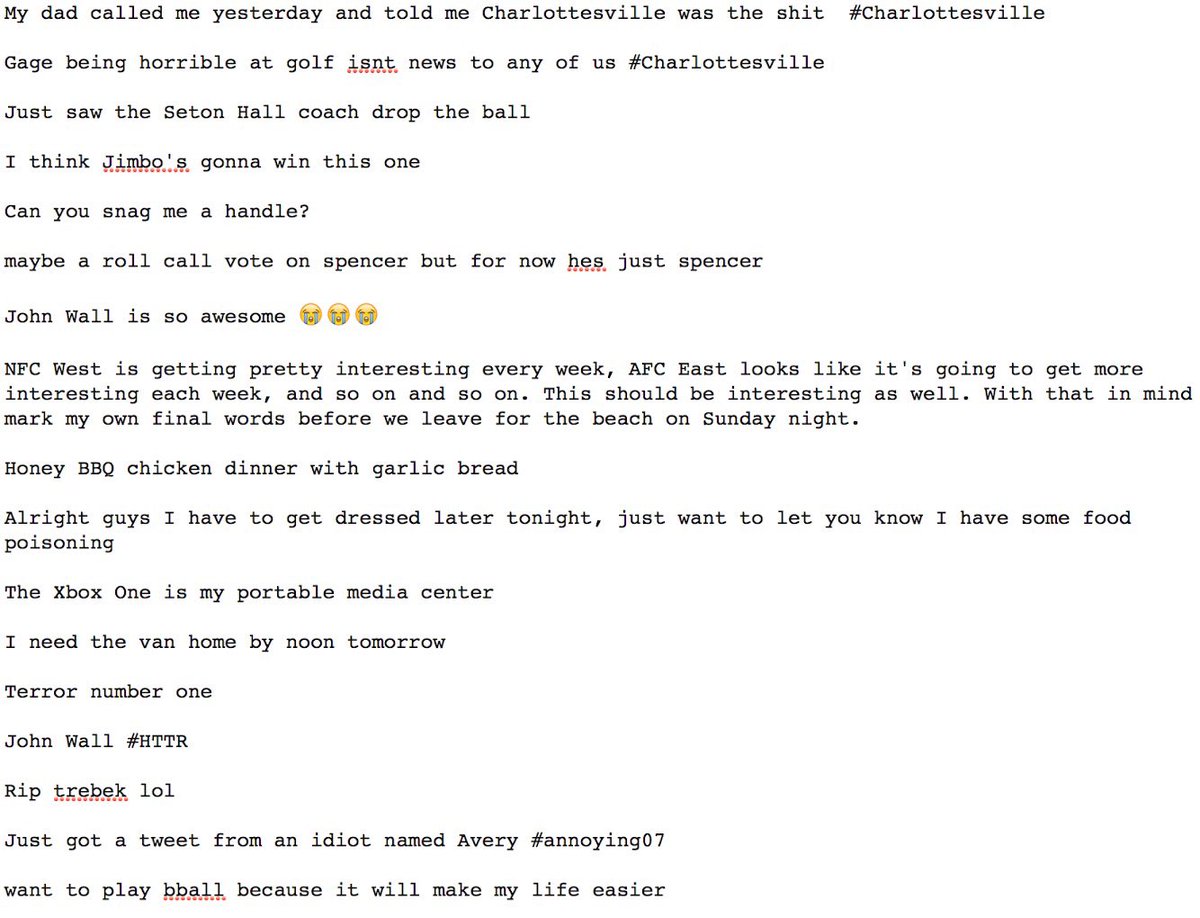drillindylan18's tweet photo. My brother made a bot that tweets based off of my texts and tweets, it’s pretty accurate so I’m letting it take over https://t.co/FgWUjv4Vqm