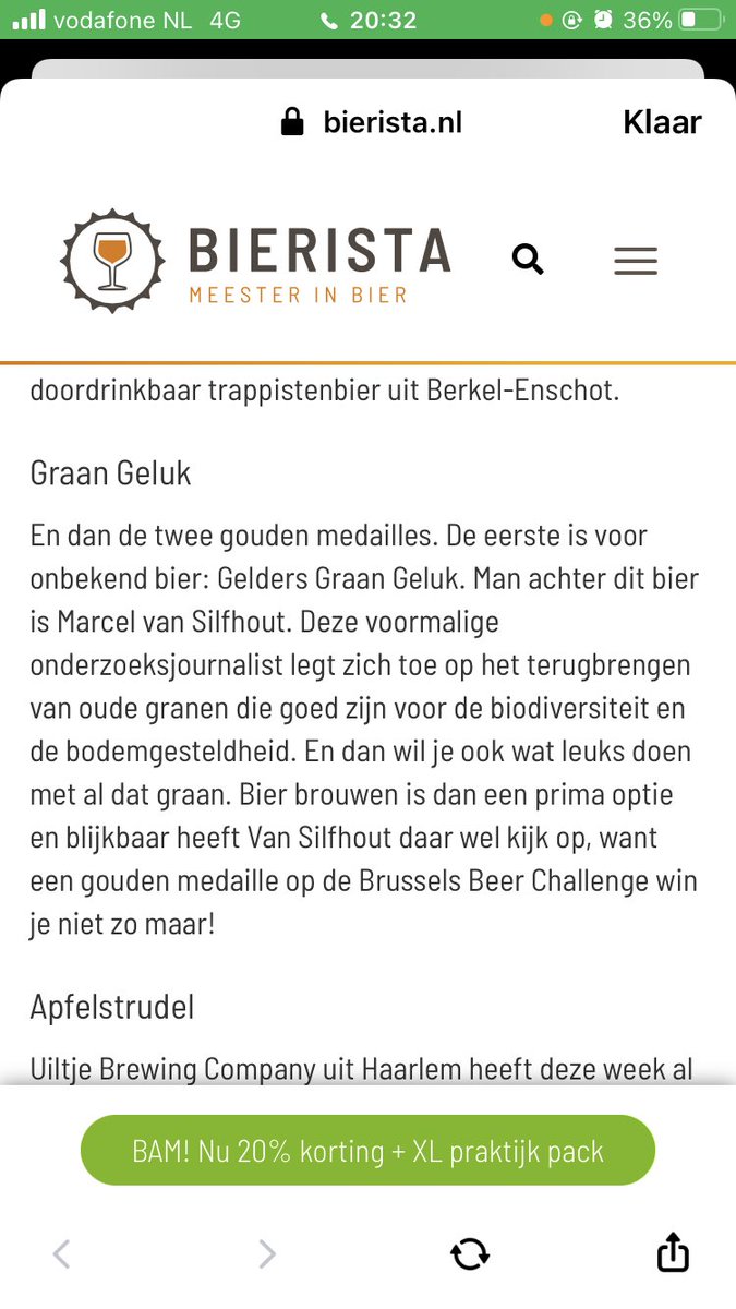 graangeluk's tweet photo. Goud voor Gelders GraanGeluk te Brussel!!!!! De Brussels Beer Challenge! Beste speciaalbier op aarde!
Mijn #graangeluk kan niet op, dank #StadsbrouwerijWageningen #Vloermouterij #Masterveld #Winterswijk
zelfs La Trappe verslagen, gefeliciteerd Peer Swinkels met je zilver-;) https://t.co/C1EYXIBi3L