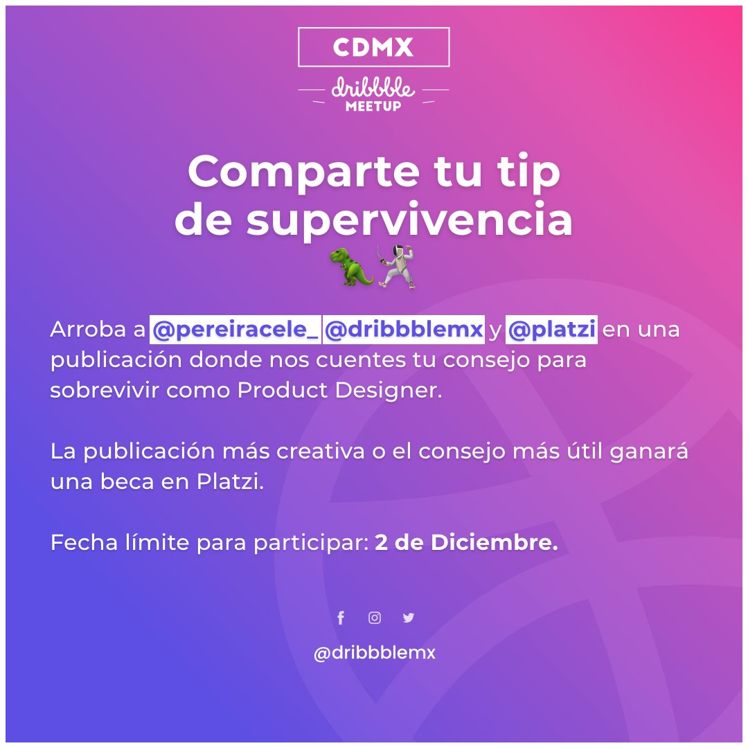 DesignCommit's tweet photo. ⚠️⚠️⚠️⚠️

🦖🤺

@pereiracele_ @DribbbleMX @platzi https://t.co/jpCQDc60VZ
