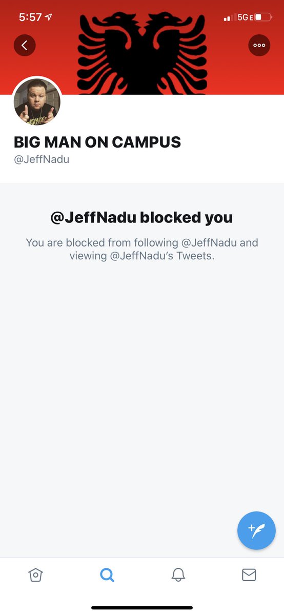 TPYoung11's tweet photo. @stoolpresidente Dude blocked me for literally no reason, never tweeted at him or interacted with him. Absolute fat dork https://t.co/HrVoIp8VL3