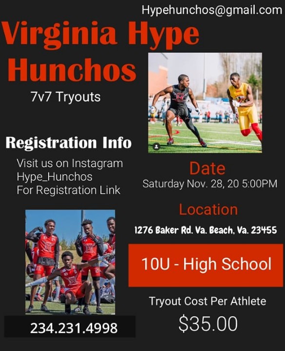 va_hype's tweet photo. Let's get it. All ages. High school starts at 645 https://t.co/mmjdswXLdC