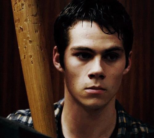 Stiles Stilinski with his baseball bat 🥇