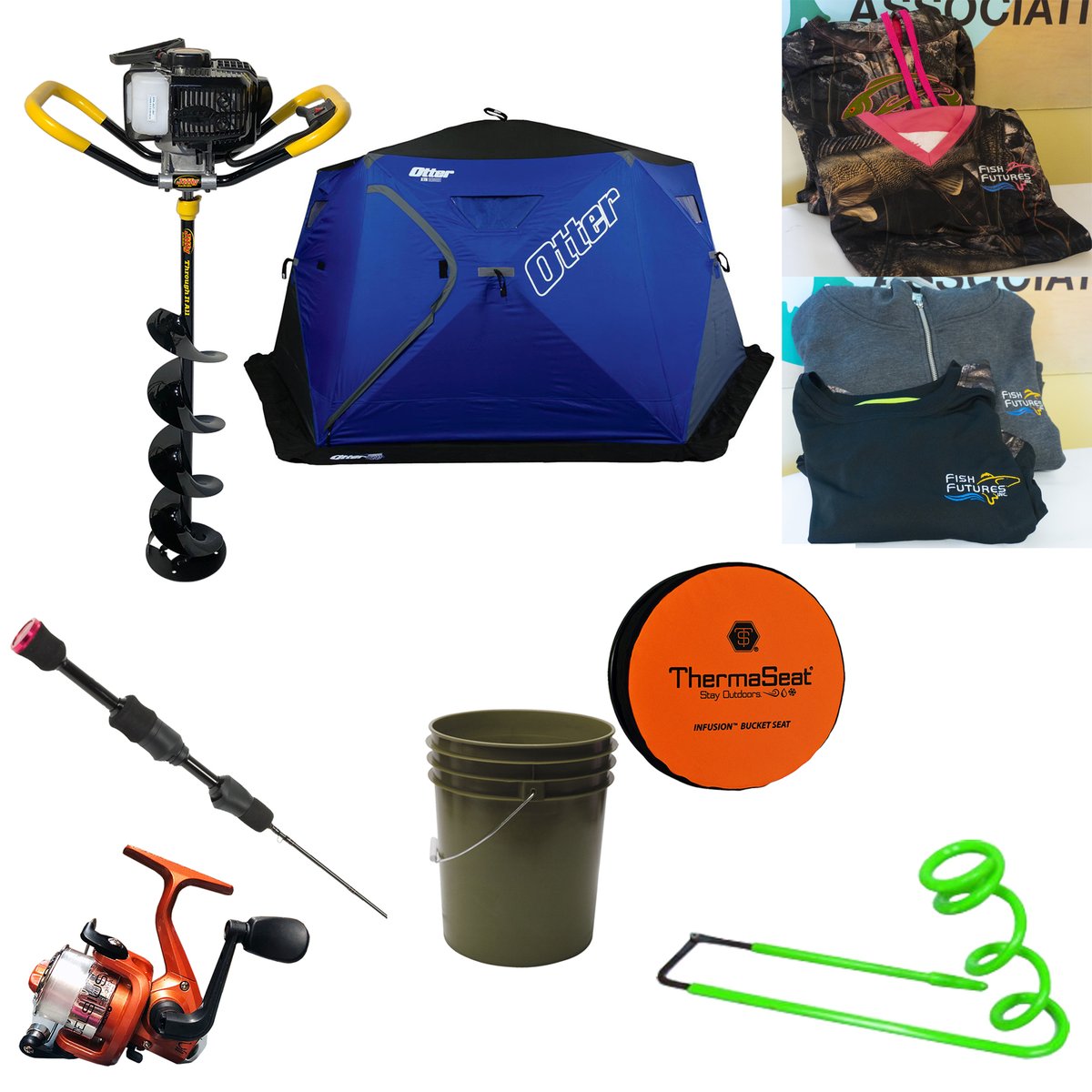 Check out this awesome ice fishing package now online at: app.galabid.com/mloa
Package donated by:
Whiteshell Outfitters, Lukes Town Service, CSI Sports Canada, SCI frist for Hunters, Fish Futures, and  Gates Taxidermy
Auction opens for bidding November 30th so register today!