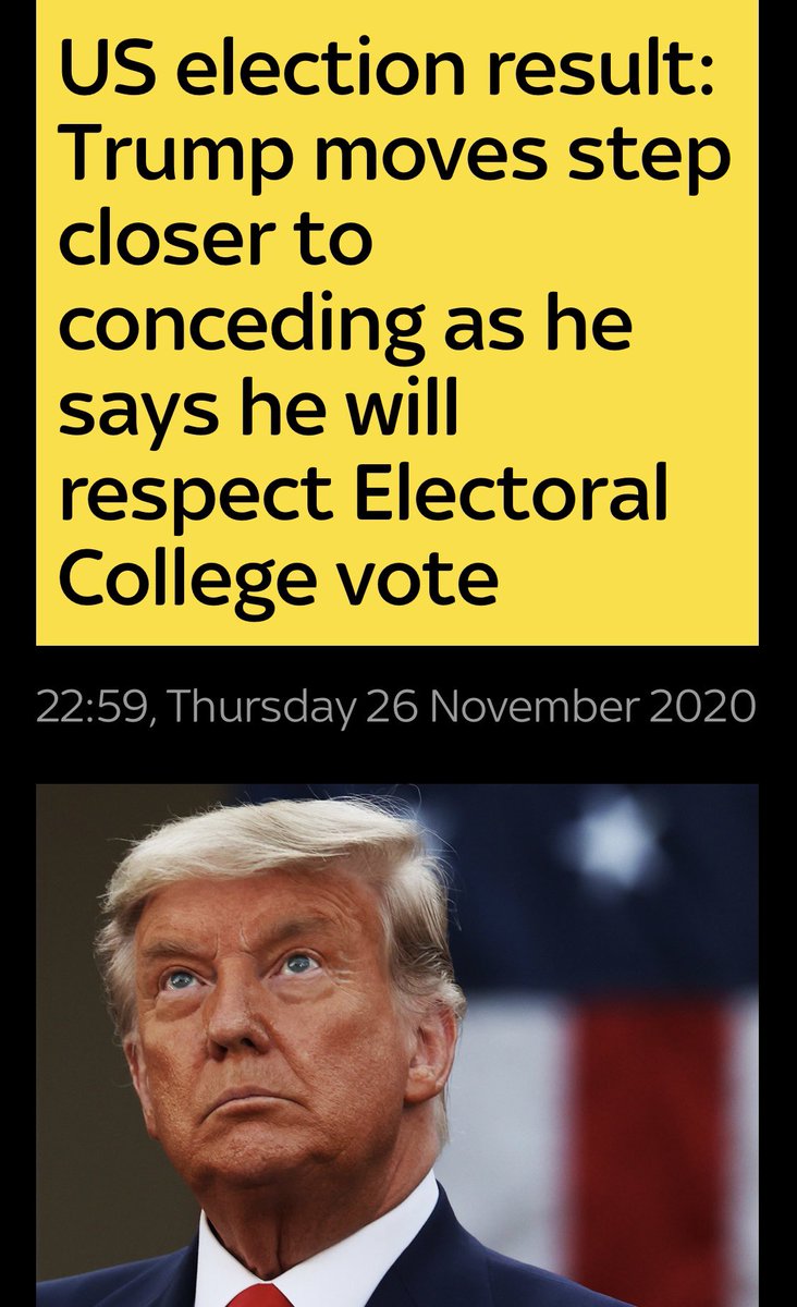 The more insecure he becomes, the more orange he gets!