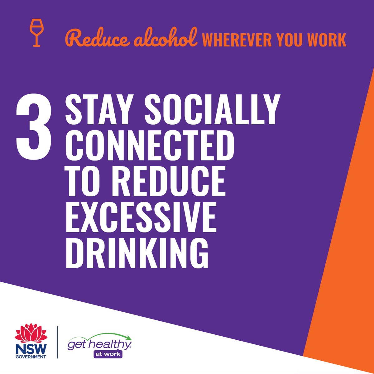 GetHealthy_Work's tweet image. Reduce your drinking while WFH with some simple tips:
1. Set clear working hours
2. Decide how many drinks you have and stick to it
3. Stay connected socially
For more great tips see our reducing alcohol consumption while WFH factsheet bit.ly/3kBJSls