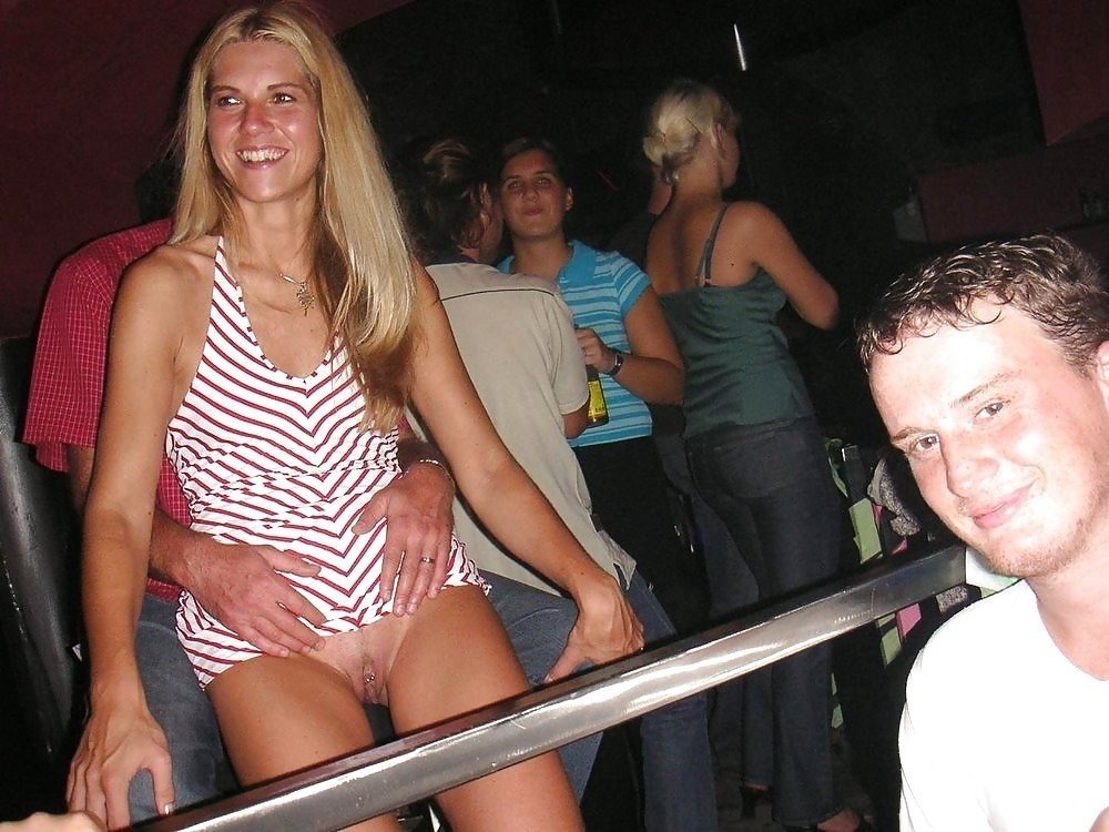 Club amateur woman panties