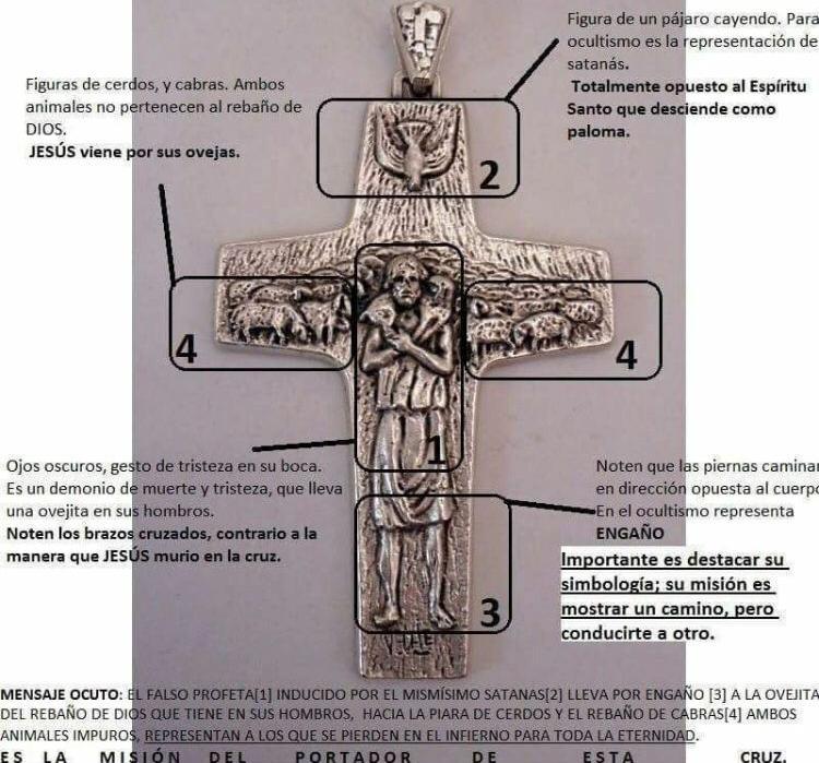 Uzivatel Alicia Chagin Nazar Na Twitteru Es Un Hereje Miren La Cruz Que Muestra El Satrapa Maduro