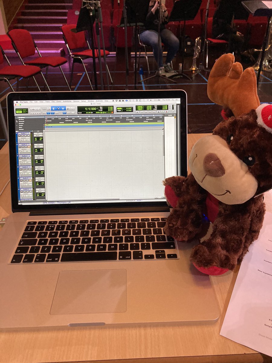 bourbizzle's tweet image. Today’s office- in St Pauls at @HuddersfieldUni recording a Christmas concert to be streamed in partnership with Kirklees council