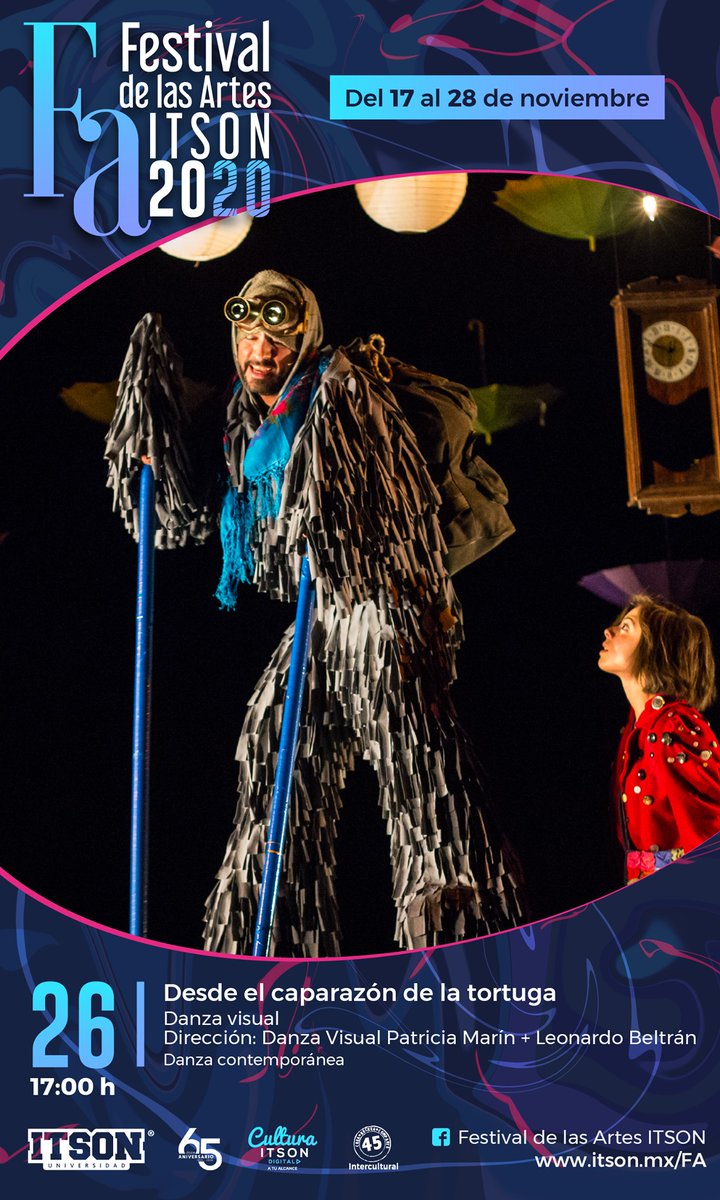 ⚠️EN UN MOMENTO INICIAMOS⚠️
HOY jueves 26 de noviembre a las 5 pm
Presentación en línea de Danza Visual
Links directos de la transmisión:
En facebook👉facebook.com/14699646200806…
En YouTube👉youtube.com/watch?v=VRThol…