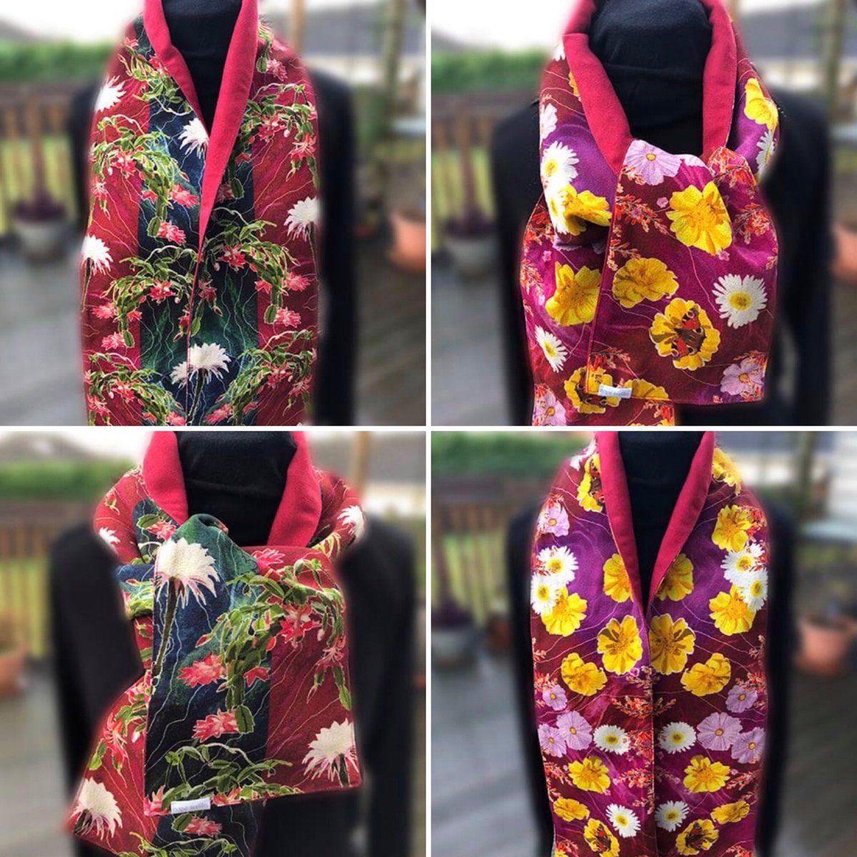 napetextiles_K's tweet photo. New listings on my @BritishCrafting https://t.co/umgtezecy2 #woolscarves #floralscarves #tbch #ShopSmall #Christmas2020 https://t.co/JVJ1NuHc7r
