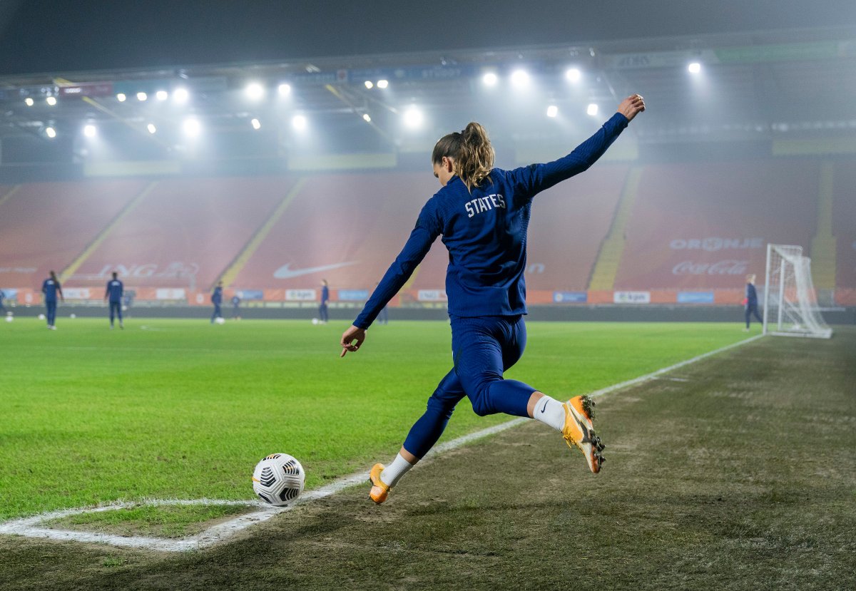 USWNT's tweet photo. Twas the night before game day ✨ https://t.co/5UqkV3R7en
