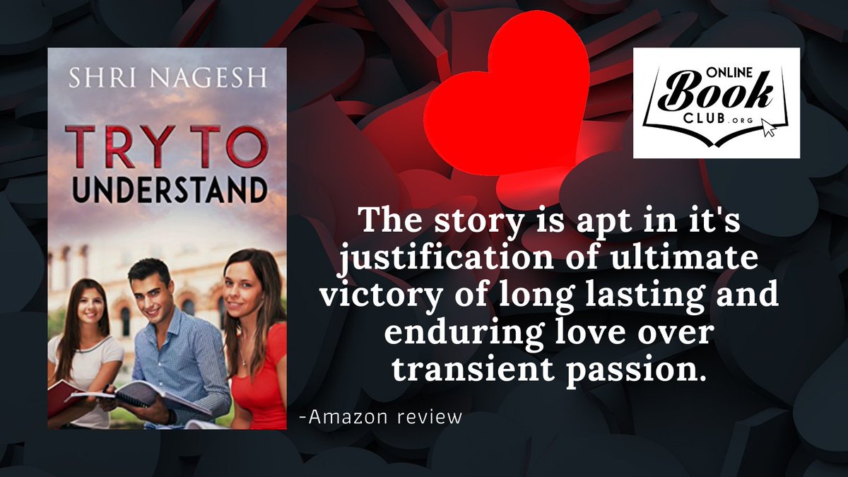 "The story is a great combination of subcurrent of feelings and yearnings...with the wild passion of few."
OBC Bookshelves Page: https://t.co/6aCaMR5aOi
#Romance #Action #Adventure #Mysterious #Thrilling #Bodies #Hearts #Help #Sinking #Strong https://t.co/II8LoUqN7f