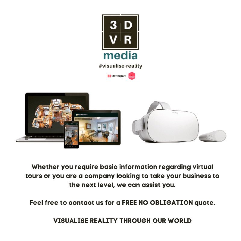 Please feel free to get in touch with us for any enquires or information related to any of our services or products.        We are available for contact via phone, email, direct message or via our social media platforms ⁦<a href="/3DVRMedia/">3D-VR media</a>⁩