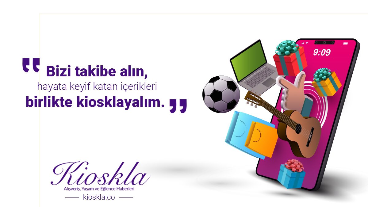 Bizi takibe alın, hayata keyif katan içerikleri birlikte kiosklayalım.