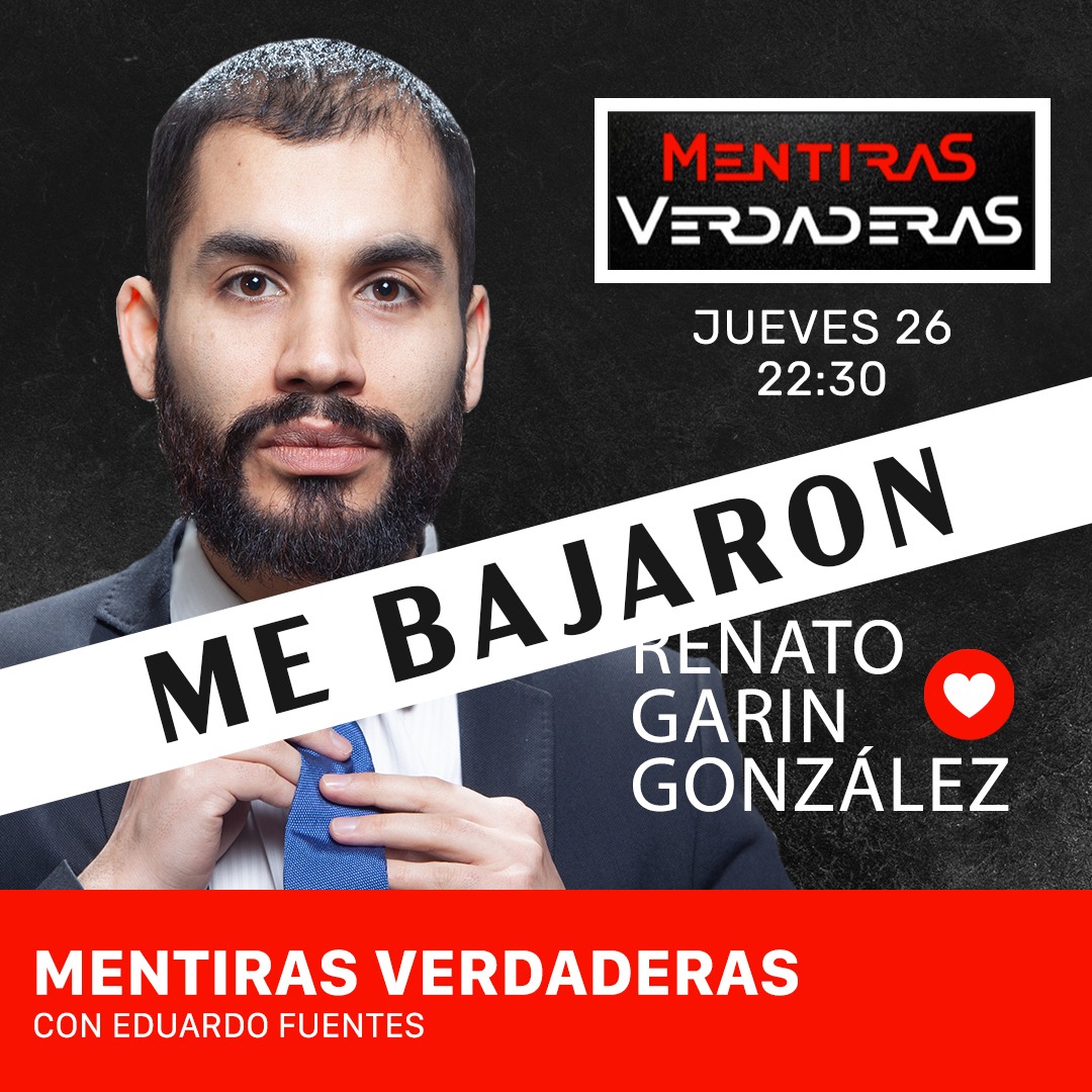 ME BAJARON: Iba rumbo al canal para el programa <a href="/mentiraslared/">mentiraslared</a> y fui avisado ¡Por Whatsapp! de que no estaba incluido en la pauta, pese a ser invitado ayer y tener un móvil asignado por el mismo canal.