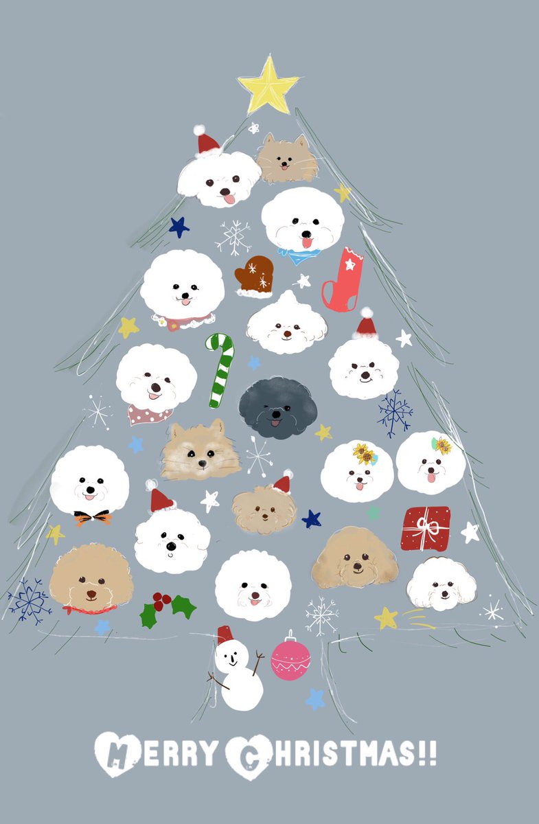Nanohana 先日 Instagramにて みんなで作ろう クリスマス画像企画 で完成したわんこツリー 可愛く出来ました わんこ 犬好きさんと繋がりたい 犬イラスト Nanohana 先日 Instagramにて みんなで作ろう クリスマス画像企画 で完成したわんこツリー 可愛く出来ました わんこ 犬好きさんと繋がりたい 犬イラスト