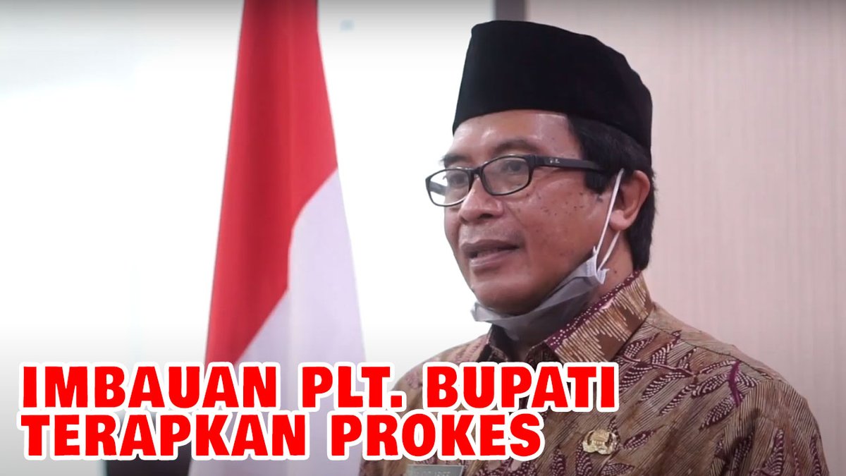 Video, Imbauan Plt. Bupati Jember, Drs. KH. A. Muqit Arief untuk Saling Menguatkan, Bersinergi dan Menerapkan Protokol Kesehatan untuk Memutus Rantai Penyebaran COVID-19 di Kabupaten Jember.
https://t.co/kH13J2JAoz https://t.co/vIgsOl2cpL
