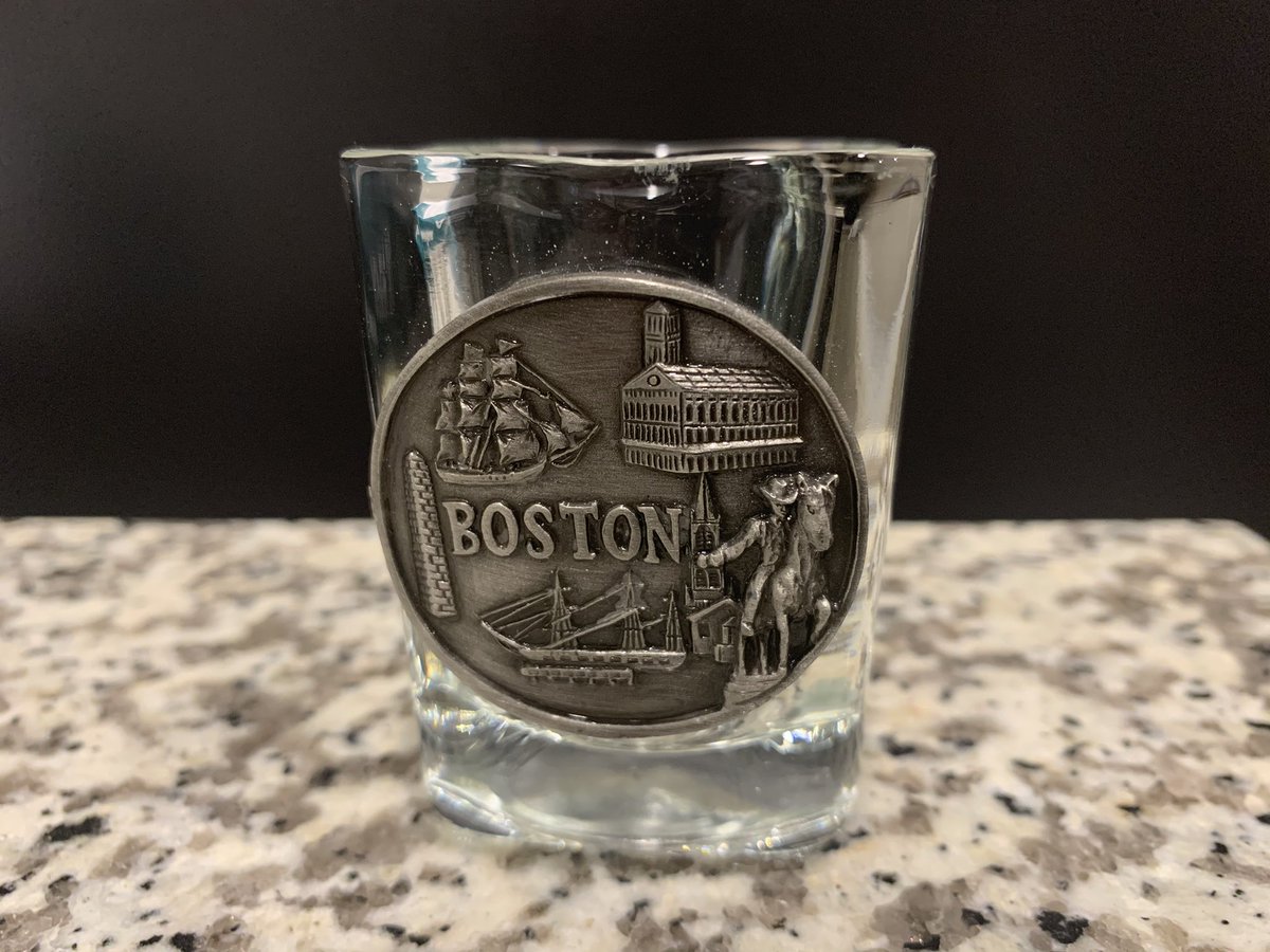 Day 26: In lieu of travel I’d like to do a tour of past trips via shot glasses. This was from a trip to Massachusetts a long time ago. We saw all the historical sites in Boston and the surrounding area... along with the Cheers bar.