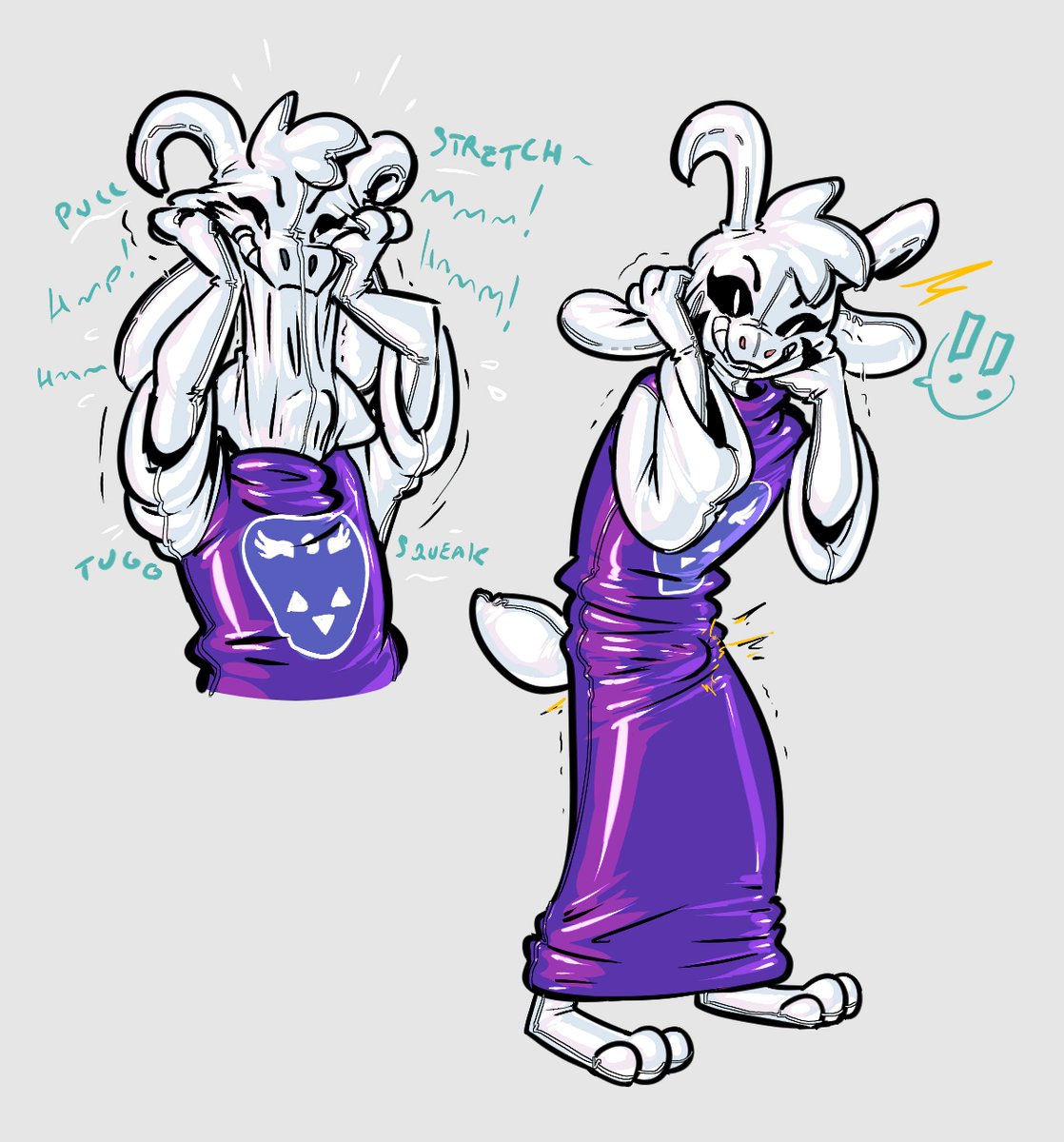 Federico Barlotti This Asriel Suit I Ordered Feels Hng Kinda Tight Wait Where Did The Zipper Go