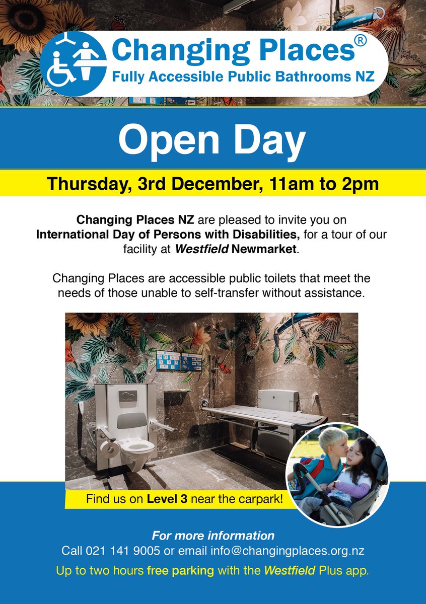 We’re holding an open day for our fabulous room on Dec 3rd #IDPD at #WestfieldNewmarket - we’d love to see you there!  facebook.com/events/s/chang…