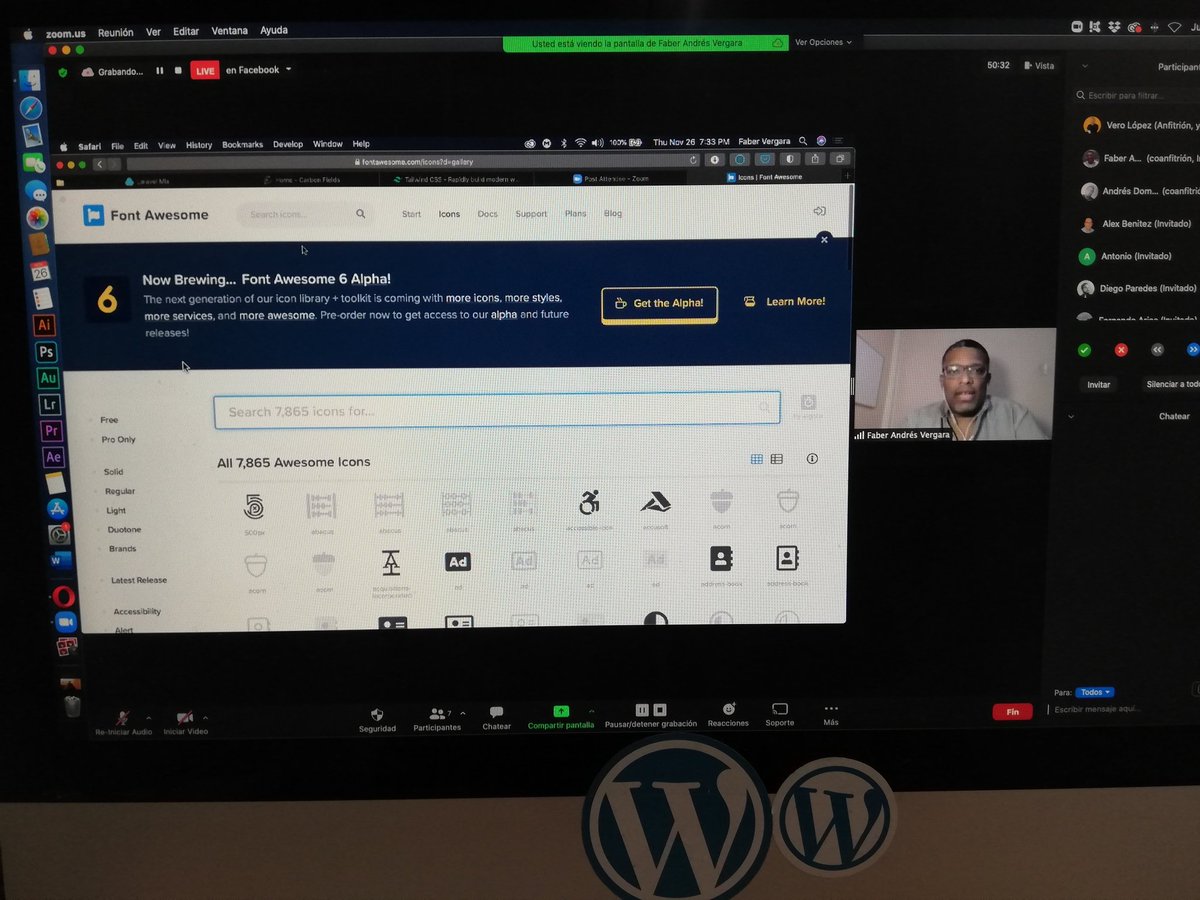 Iniciamos el WordPress Developer's Edition #2 junto a Faver Vergara, front end Developer's en Grupo El Comercio <a href="/e_mamut/">{ faberAndrésVergara } 👨🏾‍💻🇨🇴</a>

Únete al meetup us02web.zoom.us/j/85934489758