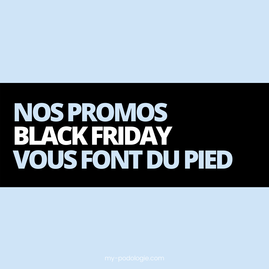 MyPodologie's tweet photo. Les promotions du Black Friday sur My Podologie, c'est maintenant ! 🤩
My Podologie vous a concocté une liste de produits à des prix irrésistibles : https://t.co/K4vHuB2QKb
#blackfriday #black #friday #mypodologie #podologie #podologue https://t.co/nvRMvDmVDu