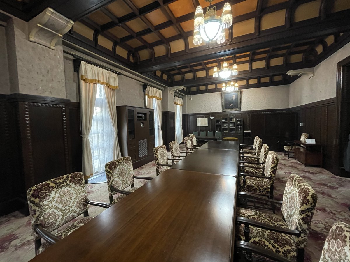 ryosokai's tweet image. 【六甲台第一キャンパス　ロケ地巡り①】

日本がポツダム宣言受諾に至る過程を描いた「日本のいちばん長い日」ではオープニングシーンに加えて昭和天皇(本木雅弘さん)が玉音放送を録音するシーンなどが撮影されました！