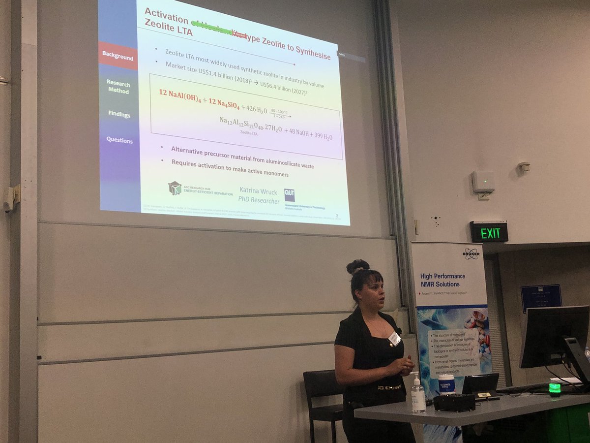 jasminerjensen's tweet image. Katrina Wruck finished up the session I was chairing. She is #indigenousinSTEM &amp;amp; working with zeolites @KatrinaWruck #QACS2020