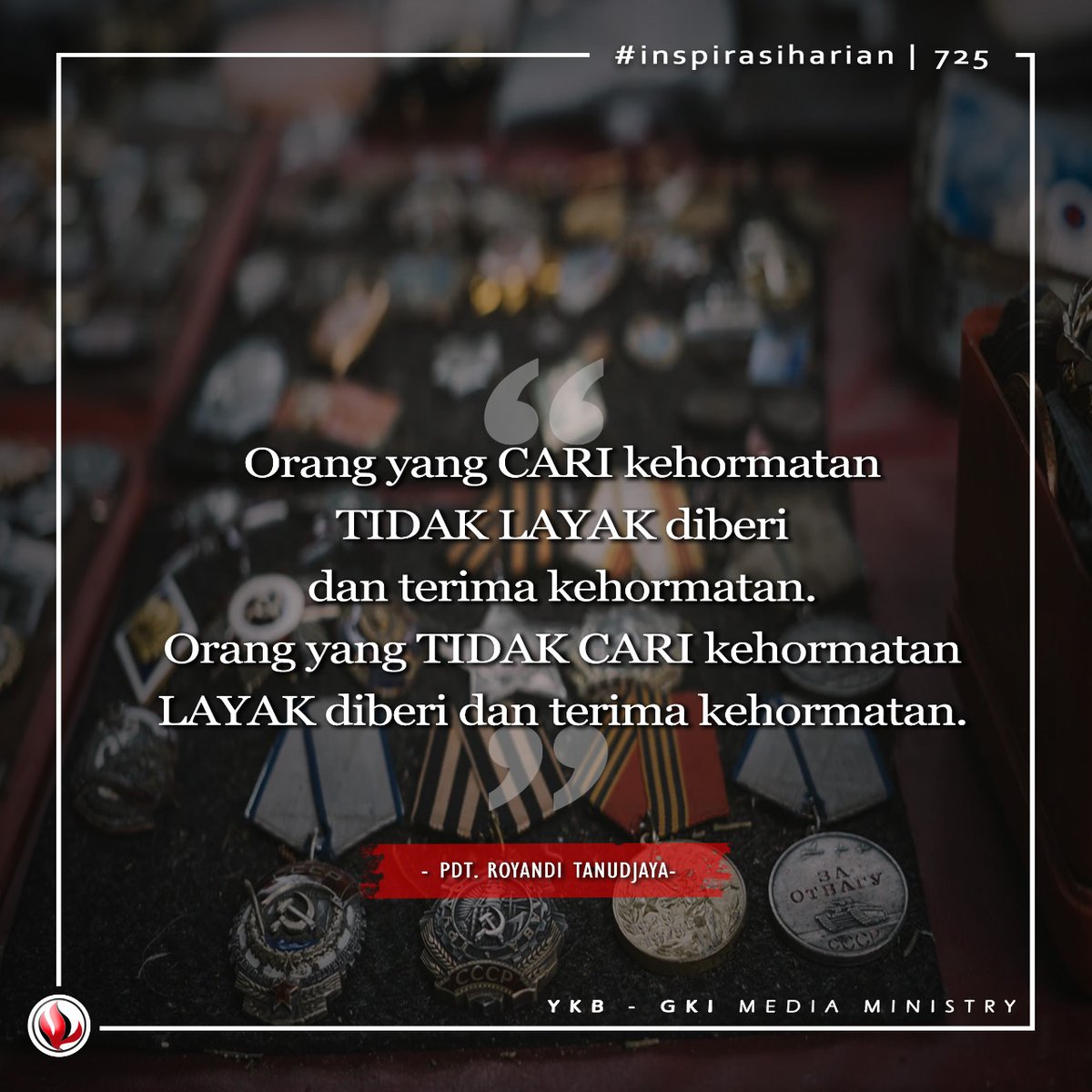 ykbmedia's tweet image. Selamat beraktivitas sahabat.

#inspirasiharian #hormat #mendapatkan #pemberian #layak #kebaikan #kejahatan #dasar #perbuatan #ykbmediaministry #ykbmediasinodegki #gkidigitalministry
@Arliyanus