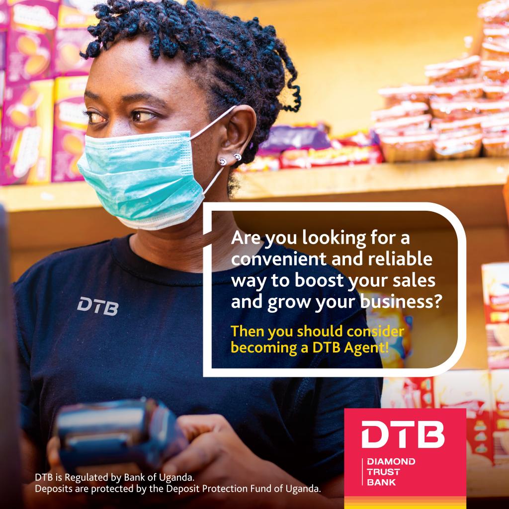 dtb_uganda's tweet photo. Are you looking for a convenient and reliable way to boost your sales and grow your business?
Do you plan to create convenience for your customers?
Then you should consider becoming a DTB Agent!
Visit https://t.co/GOoRGHCEYO to learn more or Call us 0314 387 566 https://t.co/enRGzMKUsj