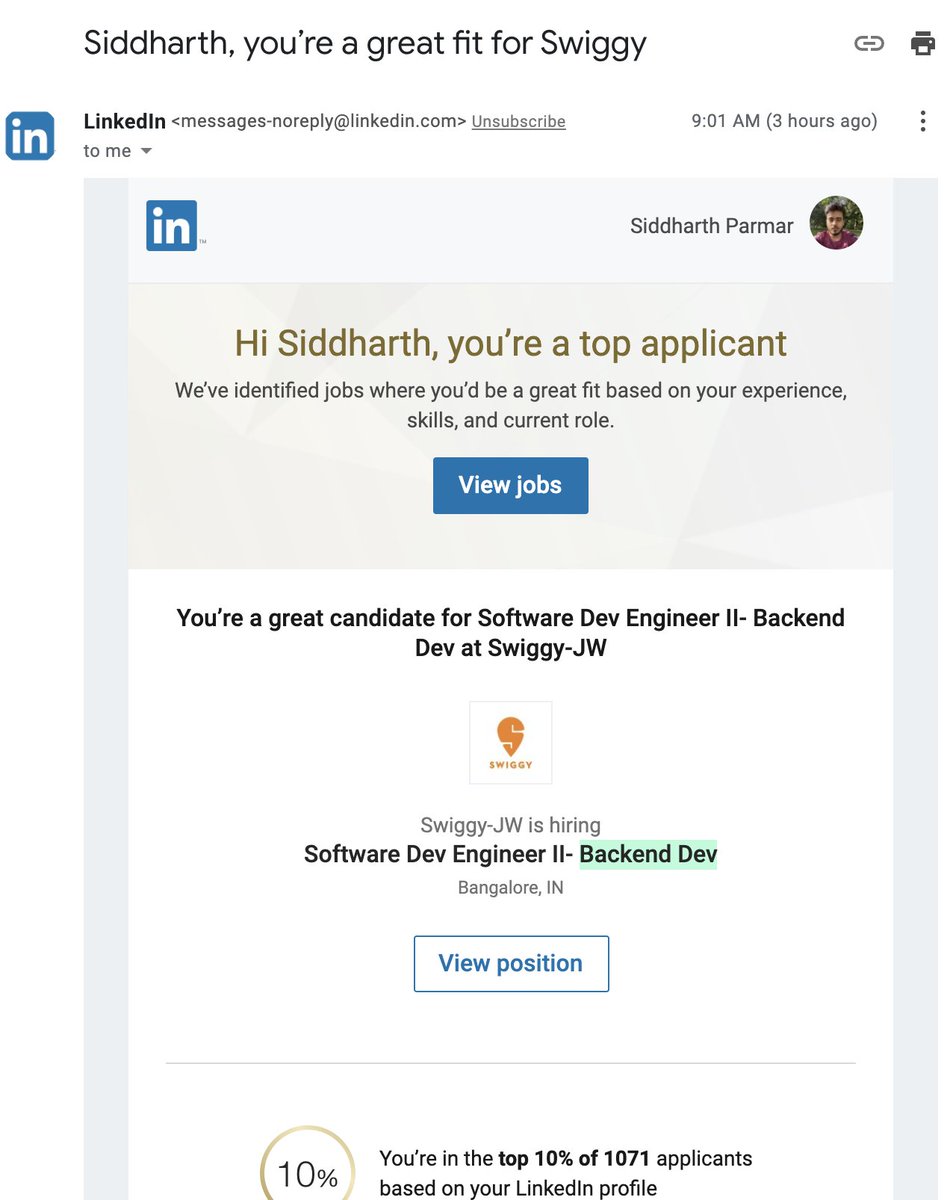 Siddharth tweet media