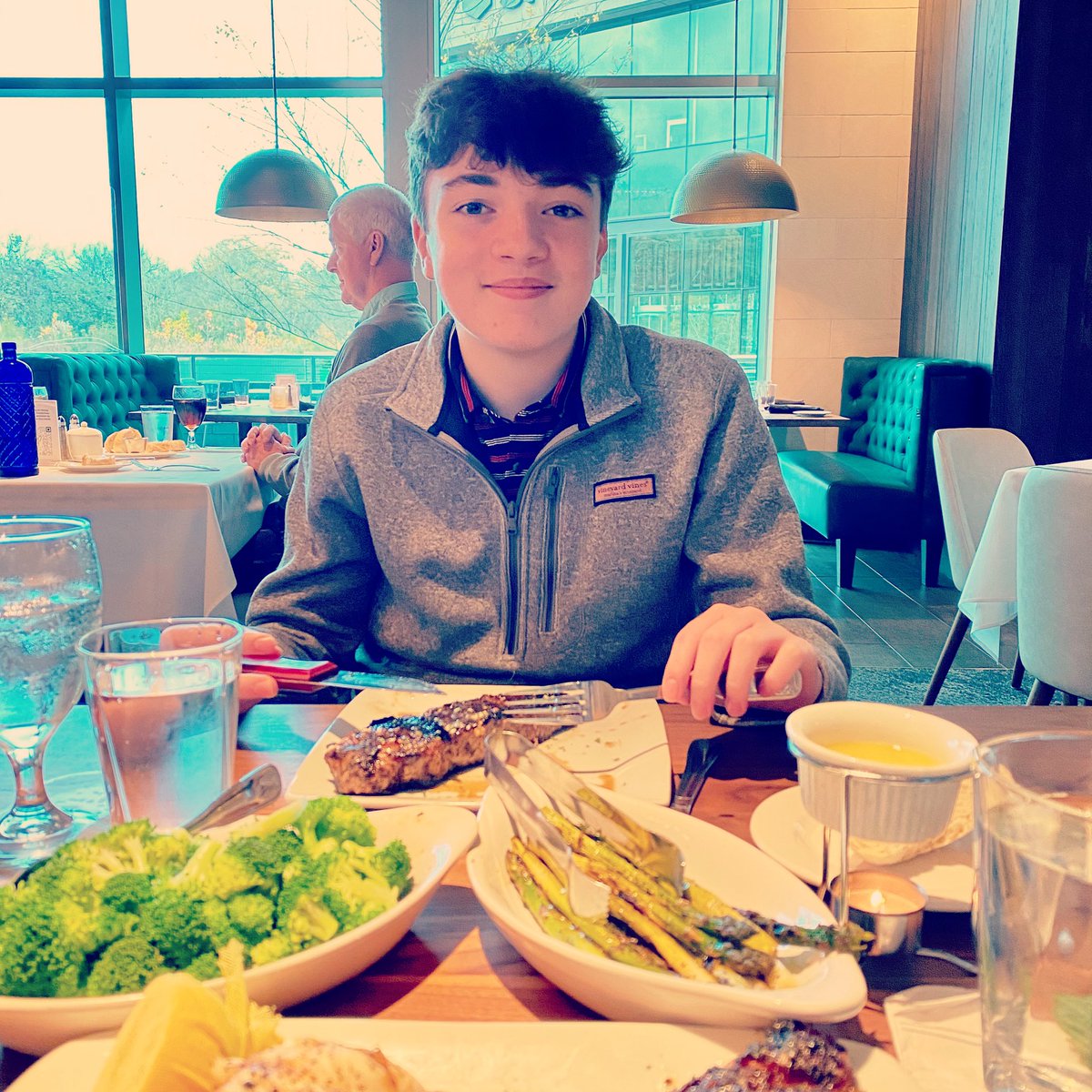 Incredible meal at <a href="/PerrysDining/">Perry's Steakhouse & Grille</a>, supporting my life-long friend and her family’s restaurant. Best steak I’ve ever had. Happy Thanksgiving, y’all! #thankful