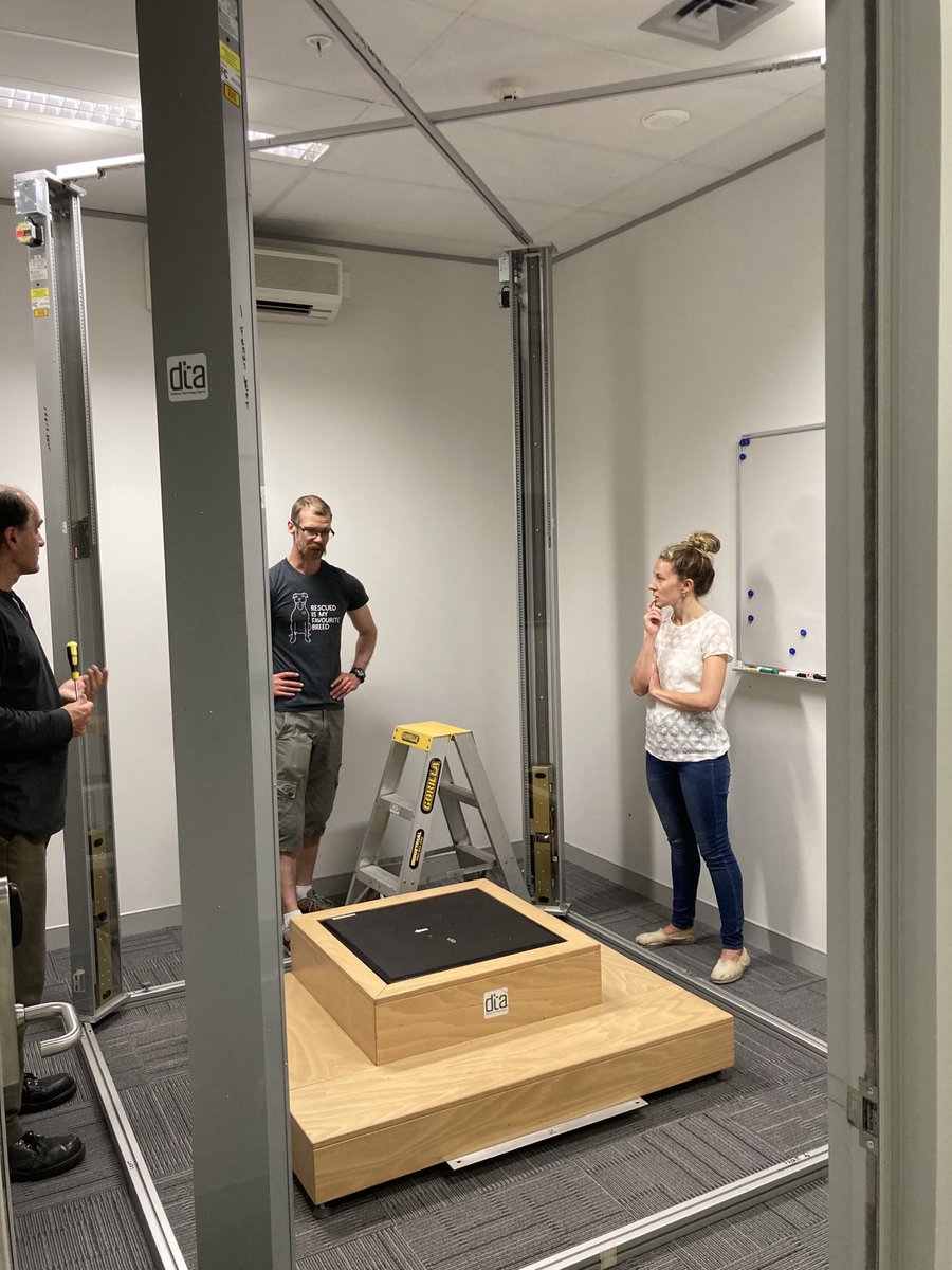 kelly_sheerin's tweet photo. Exciting day @SPRINZ_AUT today with the NZDF 3D scanner coming to live @AUTMillennium for a while. The #digitalrunner is taking shape with @h_wyatt6 @ProfPatria @thor_besier @JacquelineUWA https://t.co/n0AKiDV4Fx