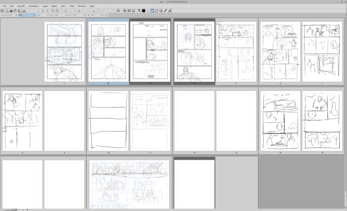 Took one year off from comics and... It became 4 years... Still don't know how I ended up being an illustrator/concept artist, hehe... And now I'm trying to get back to it. Lost so much of what I learned. I guess taking a break was a mistake... Time to learn it again ??