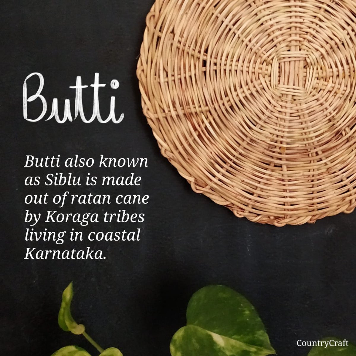 countrycraft's tweet photo. BUTTI is versatile in nature as it can be used in the kitchen, dinning or as dรฉcor.
Now available at #Marketplace of #TribesIndia #Trifed
https://t.co/WoM39Zpaql
#CountryCraft #Butti #CaneCraft #Coastal #Karnataka #Kitchen #accessories #Trivet #dรฉcor
https://t.co/CqiLVDPM59 https://t.co/EulO8gye8r