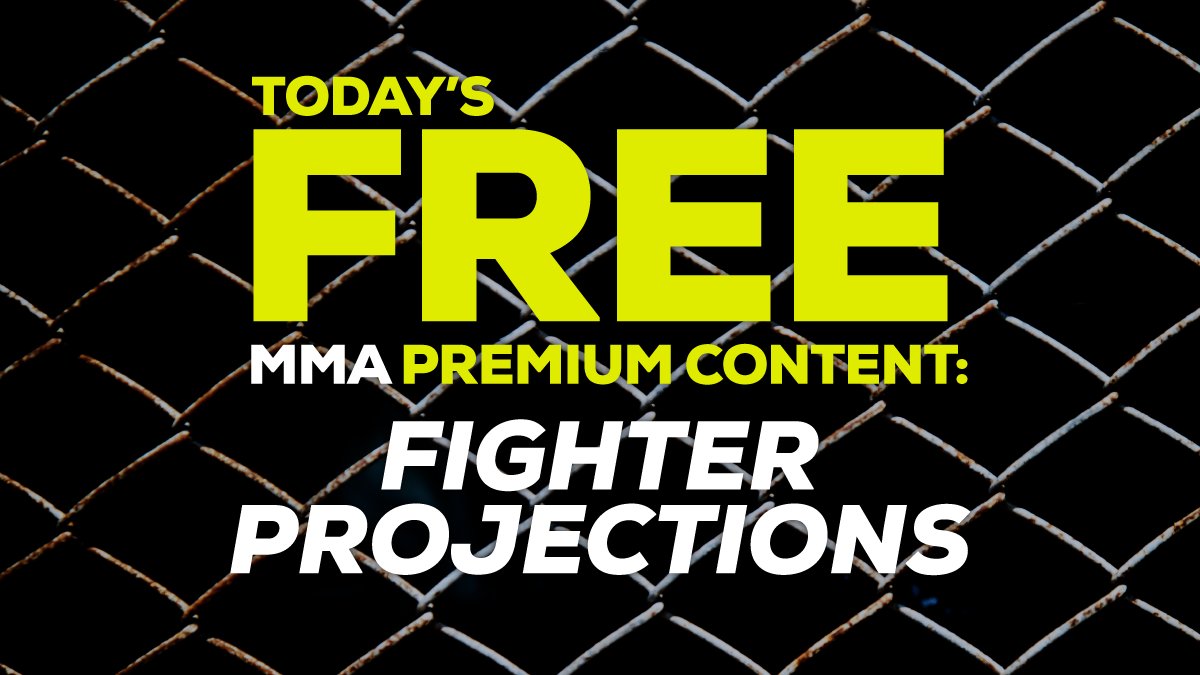 🚨 🥊 FREE TODAY 🥊 🚨
The @AwesemoMMADFS Fighter Projections for #UFCFightNight
https://t.co/Ml5Tq61HAS
#draftkings #fanduel #mma #dfs #ufc https://t.co/a0bBu3N2M3