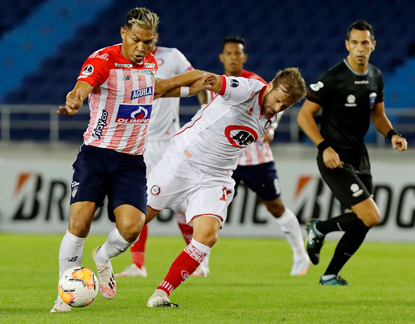 Sudamericana: Unión La Calera dio pelea pero cayó ante Junior en Colombia https://t.co/KyIXOxz8g1 https://t.co/kPUYWPU6LC
