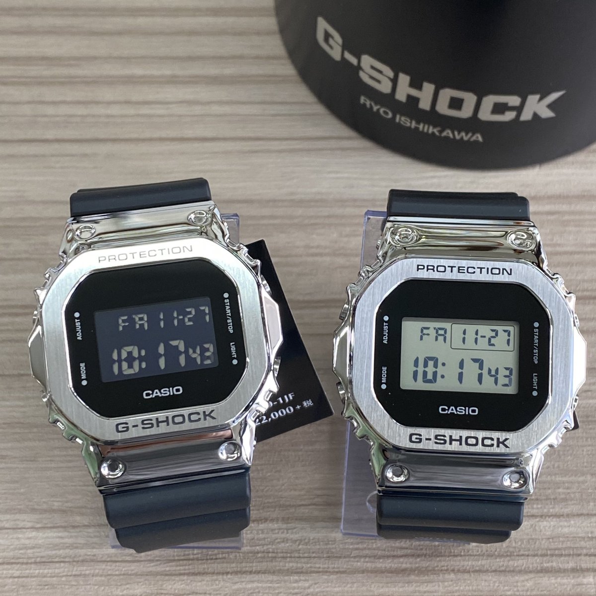 ナイト GM-5600RI20-1JR　石川遼モデル GM-5600RI20-1JR／Gショック／石川 遼選手のシグネチャーモデル