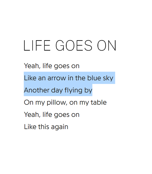 Life Goes On and On Thin Air--Mary Grace M. TenorioUniversity of the Philippines - Diliman2002 // First Prize - Oil / Acrylic Category