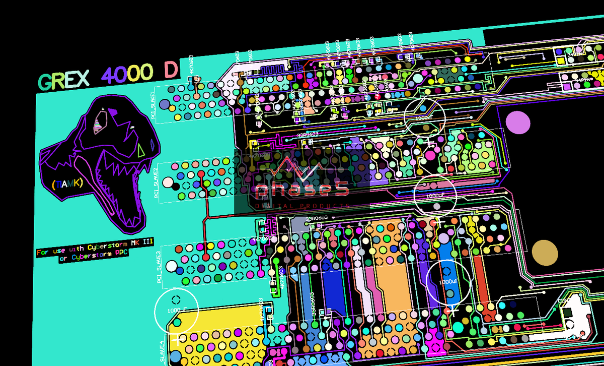 phase5digitalpr's tweet photo. The G-REX™©® 4000D PCI 2.1 Zorro II &amp; III Daughterboard for your Amiga 4000 Desktop version provides you with the fastest PCI solution to connect everything your heart desires from the PCi World to use 3D GFX, Sound, Network, WLAN, SATA, SSD, SCSI, USB, FireWire,TV-Cards #phase5 https://t.co/q2RZTr0zyU