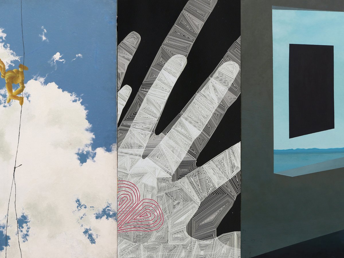 Songs from  #BTS_Be as Ayala Museum artworks: a thread