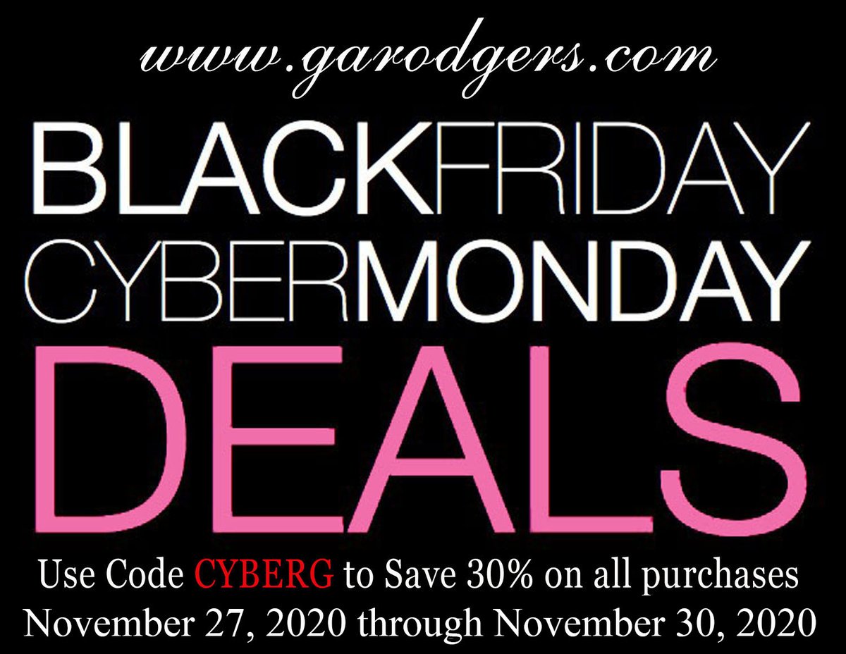 ShopGARodgers's tweet photo. It's baaaaack! Our annual Black Friday - Cyber Monday SALE is here.  Check out all of the deals here: https://t.co/z7fOswlvaI https://t.co/3TYOzjQagn