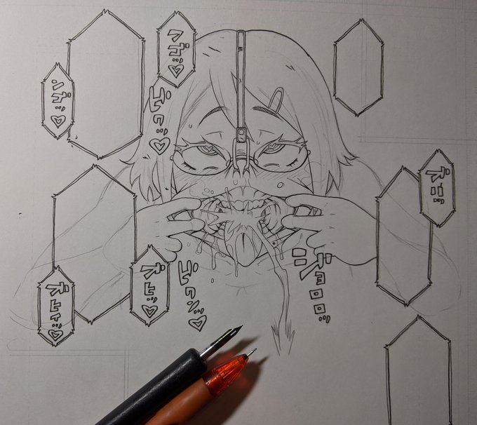 久しぶりに鼻フックを描いてる。
楽しい😊 