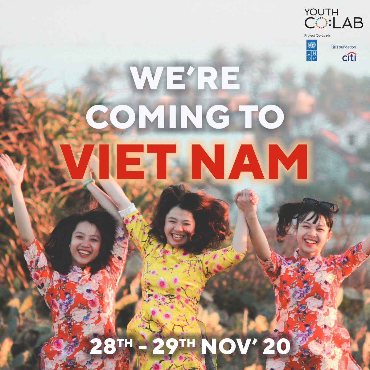 YouthCoLab's tweet image. 📢#YouthCoLab is back in Viet Nam🇻🇳, 28-29 Nov 2020, for #TechFest2020! 

The 4th National Dialogue Vietnam will look at how startups can #BuildForwardBetter in response to #Covid19 &amp;amp; what support they need to be able to do so. 🔨