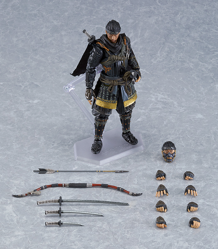 Ghost of Tsushima figma Jin Sakai is up for preorder on Good Smile ($104.99) bit.ly/3lhT3rW