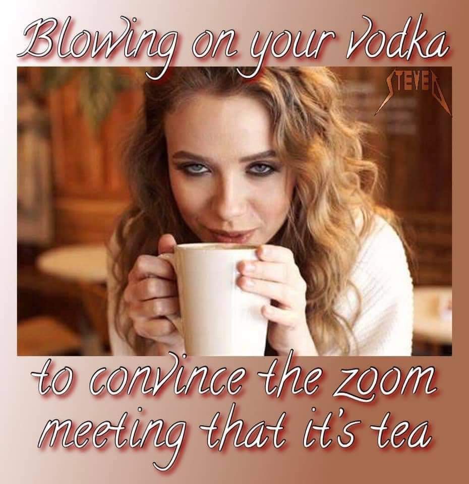 Yes indeed-this is me at the end of the week! #zoommeetings