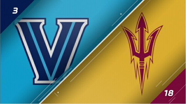 No. 3 Villanova holds a 41-32 halftime lead over No. 18 Arizona State, thanks in part to some solid mid-range offense. Villanova scored more points on mid-range jumpers outside the paint in the 1st half (16) than it did in any full game in the last 3 seasons.